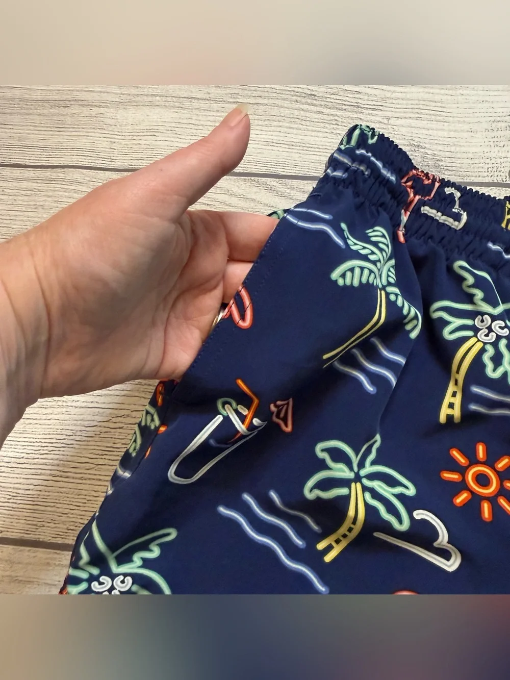 The Neon Lights Classic Swim Trunk